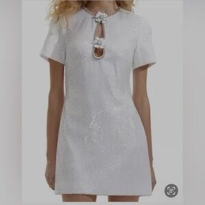 Self-Portrait mini sequin dress